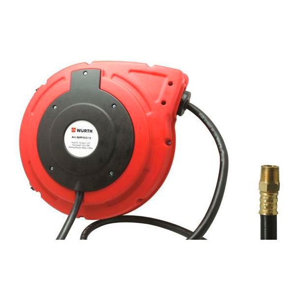 MANGUERA CON CARRETE 3/8'' 15M
