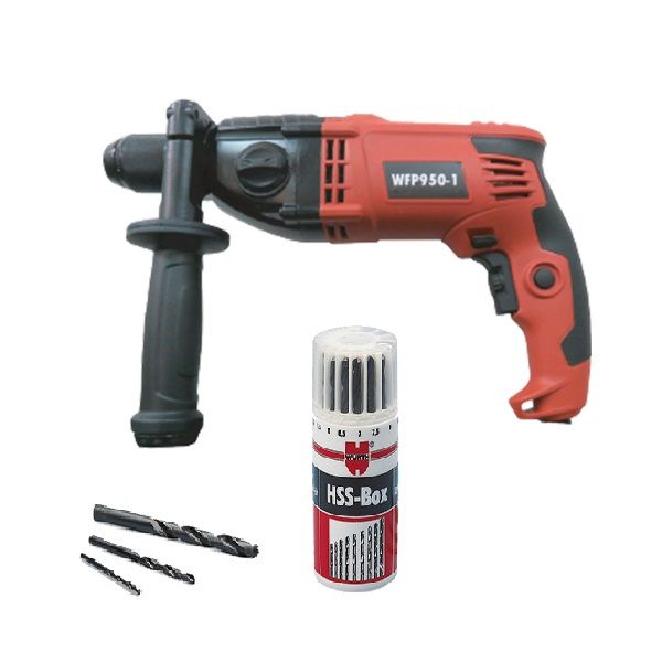 KIT TALAD ELÉCTRICO 950W + CAJA BROCAS 19 PCS