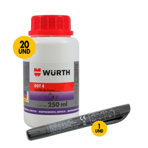 KIT DOT 4 500ML X20 + PROBADOR