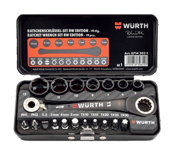 SET RATCHET 19 PCS - EDICIÓN RW