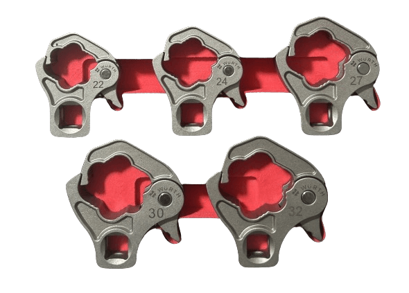 LLAVES DE LINEA RATCHET - MANDO 1/2' - JUEGO 5 PIEZAS