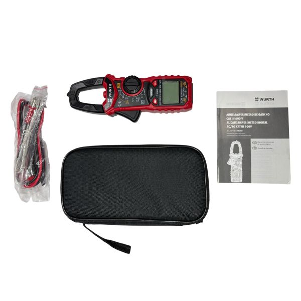 PINZA AMPERIMETRICA DIGITAL 600V